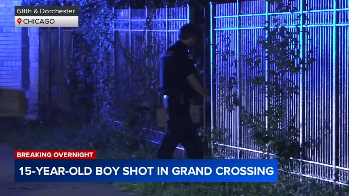 Teenager Shot in Grand Crossing Neighborhood of Chicago