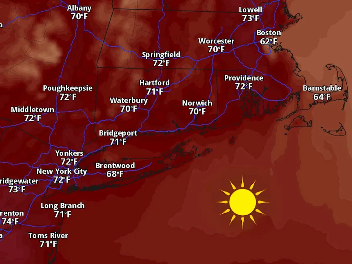 Early Fall Pattern Settles Over Connecticut for Holiday