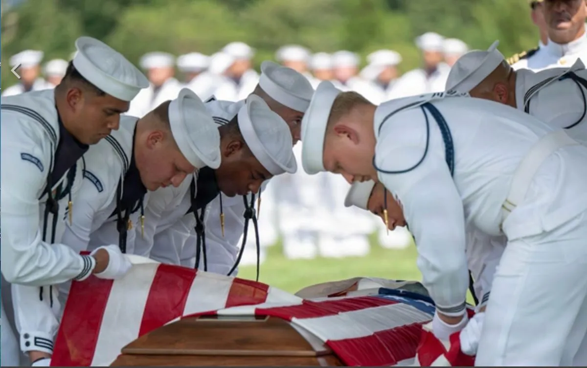 Arlington Honors Navy Chief as Veteran Projects Advance