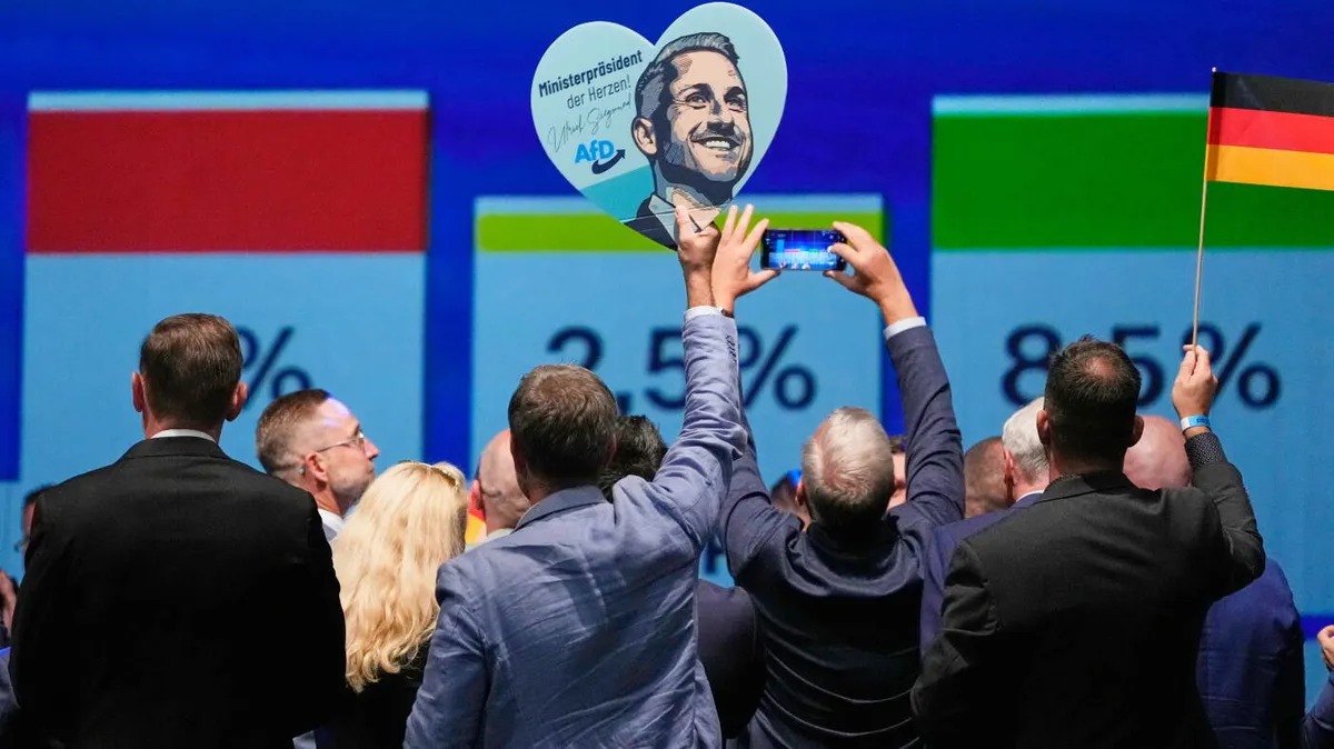 German Far Right Scores Historical Win in Saxony-Anhalt Vote