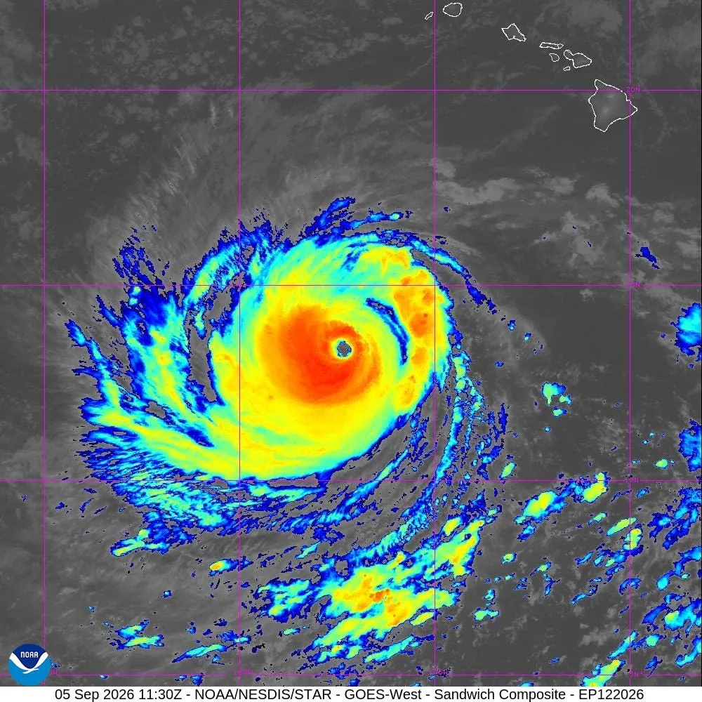 Hurricane Lowell Threatens Hawaii With Extreme Weather