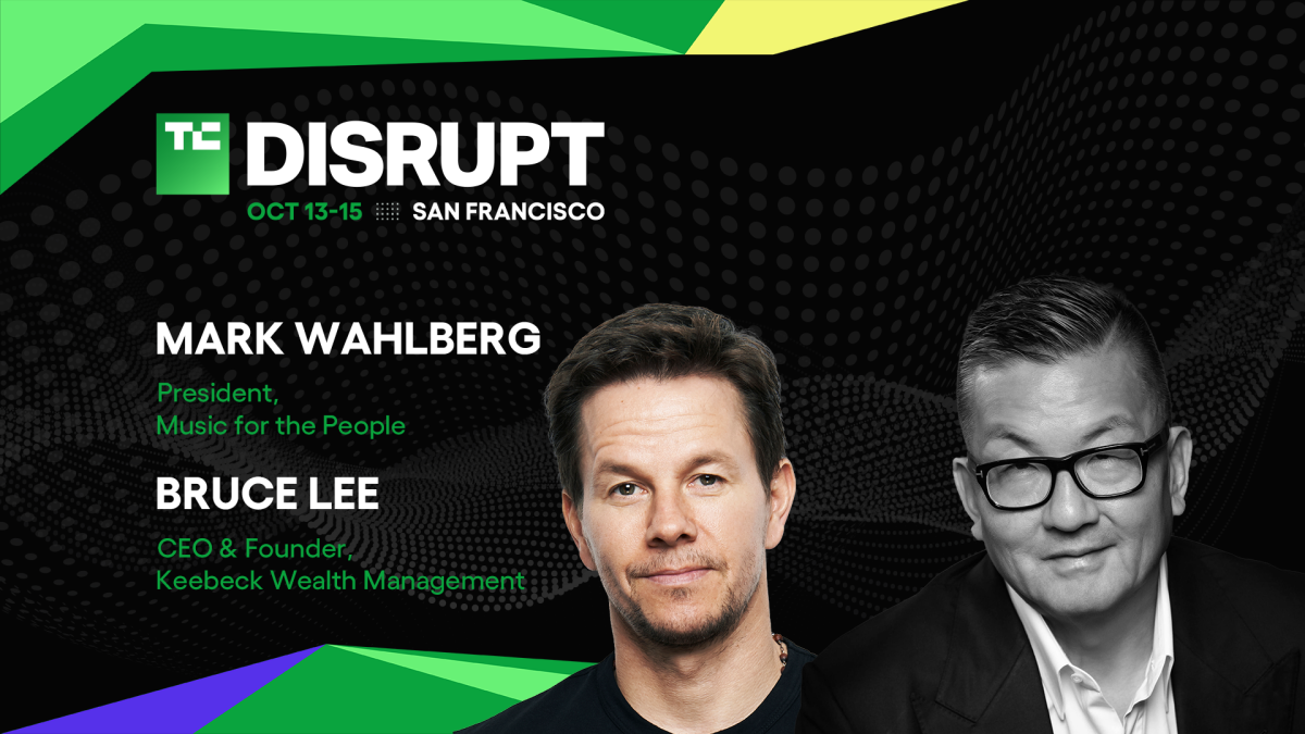 Mark Wahlberg Joins Bruce K. Lee at TechCrunch Disrupt 2026