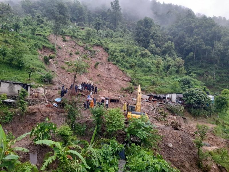 Nepal Landslide Rescue: Woman Found Alive in Buried Home