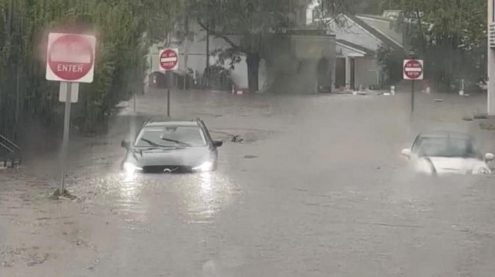 Tri-State Flash Floods Halt Races and Submerge Cars