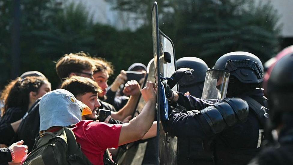 French School Protests Escalate as Government Faces Youth Uprising